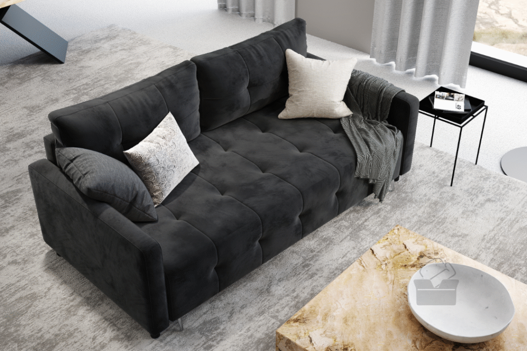 Czarna kanapa - jak wybrać idealną do Twojego wnętrza?