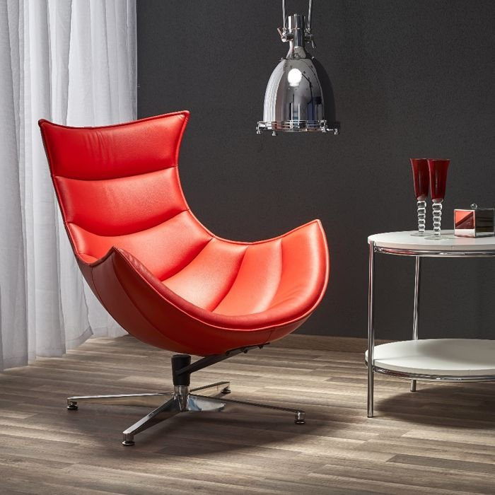 Czerwony fotel obrotowy - idealne połączenie stylu, komfortu i funkcjonalności