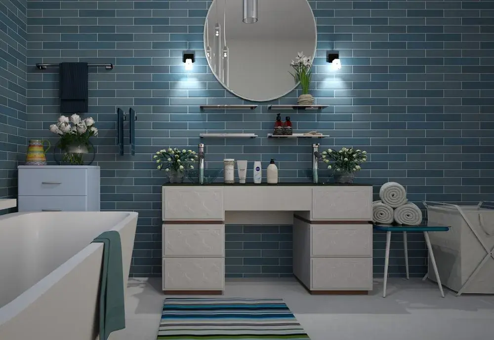 Jakie kolory do małej łazienki bez okna? Jak optycznie powiększyć przestrzeń kolorem?