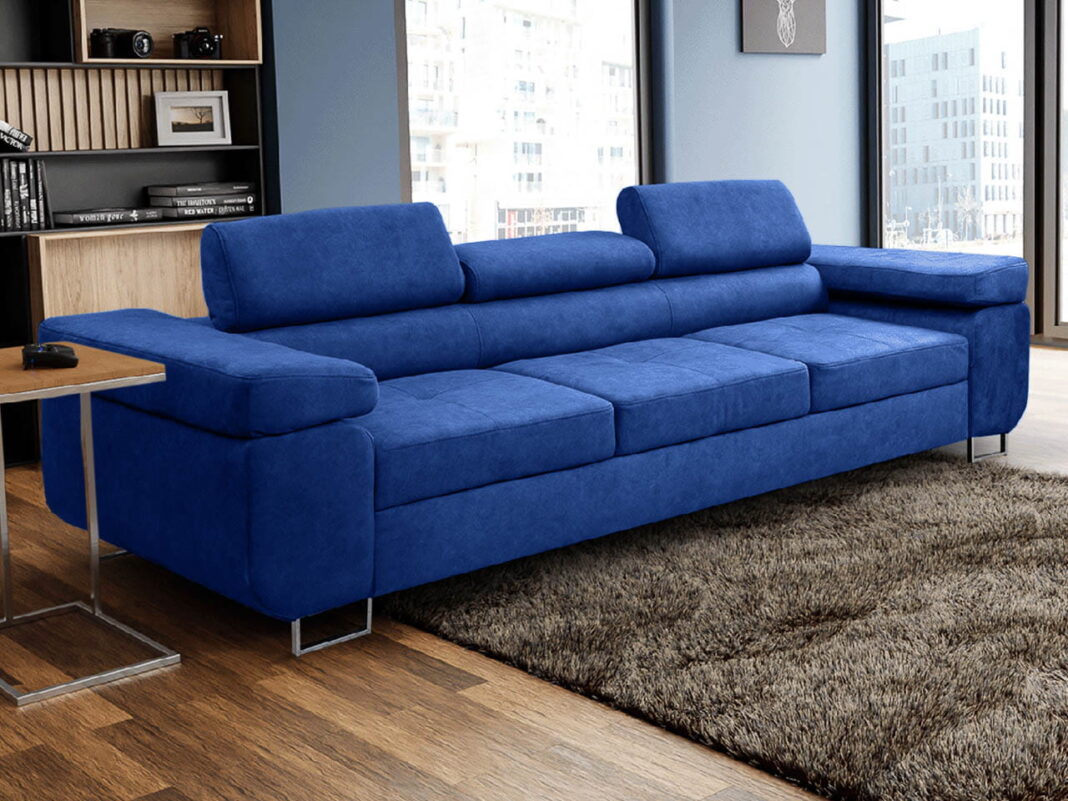 Kanapa niebieska - Twój kawałek spokoju, stylu i harmonii w salonie