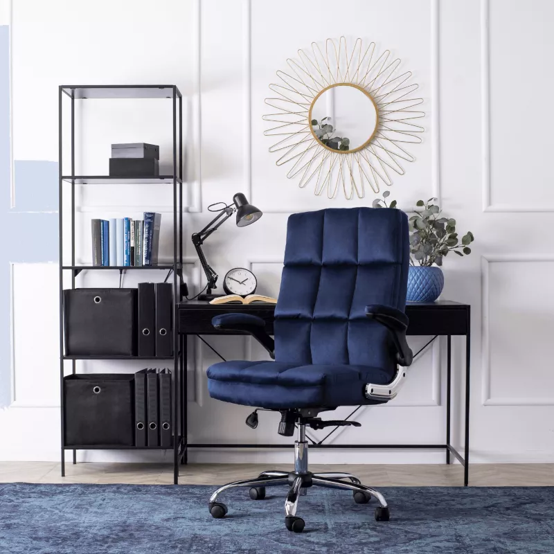 Krzesło do biurka granatowe - Twój kompletny przewodnik po wyborze idealnego modelu