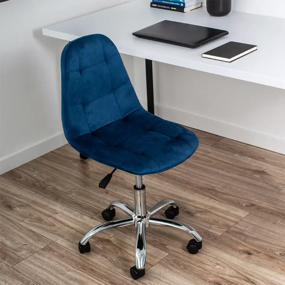 Krzesło obrotowe granatowe - Twój przewodnik po stylu, komforcie i funkcjonalności