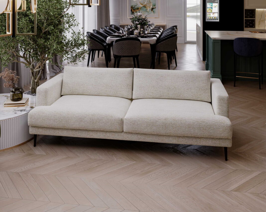 Sofa beżowa - kompletny przewodnik po stylach, materiałach i idealnym dopasowaniu do Twojego salonu